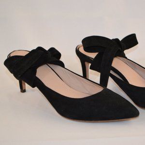 A D & Daughters Black Marnema Kitten Heels sz.8